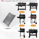 MixRBBQ 20 Inchs Ash Pan with 2pcs Fire Grate Hanger for Chargriller 5050, 5072, 5650, 2123 2223 2823 Charcoal Grills, 200157 Grill Tray Replacement for Chargriller, Stainless Steel Drip Pan