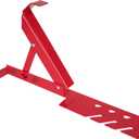 Guardian 2500 Adjustable Roofing Bracket | for 30 45 or 60 Degree Roof Pitches | 10 Inch Adjustable Platform | Powder Coated Red | OSHA Compliant