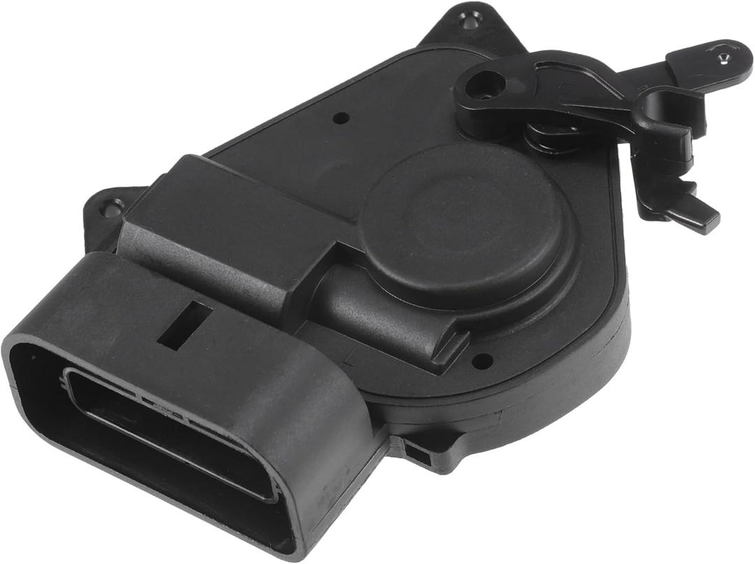 X AUTOHAUX Replacement Front Left Driver Side Power Door Lock Actuator Motor for Toyota Highlander 2001-2007 Door Latch Actuator Assembly Replace No.6904048060 Black