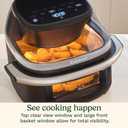 Cuisinart ClearView Large 9-Quart Basket Air Fryer with ClearView Window, Digital Control Panel, 5 Functions, 3 Air Fry Presets, 2 Custom Presets, Easy Clean, PFAS-Free, AFC-9, Extra Large