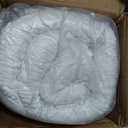 Japanese Floor Futon Mattress, 3.5" Thick Viscose Derived from Bamboo Queen
