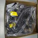 Brightever LED Outdoor String Lights 100FT Patio Lights with 52 Shatterproof ST38 Vintage Edison Bulbs, Outside Hanging Light Waterproof for Porch, Deck, Garden, Backyard, Balcony, 2700K Dimmable (100FT-Warm White, Black Wire)