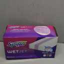 Swiffer Wet Jet Mop Cleaning Pads Refill, Floor Cleaner for Mopping Wood, Laminate, Tile in Home, Bathroom, Kitchen, All Purpose Multi-Surface Spray Mop Pad for Floor Cleaning, 24ct