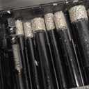 DKIBBITH 10 Pack Dry Diamond Drill Bits & Tile Drill Bit Set for Ceramic, Porcelain, Marble, Granite, Stone, Glass - Round Shank 3/16"(x2), 1/4"(x3), 5/16", 3/8", 1/2"+2Pack Masonry Drill Bits1/4