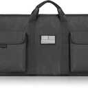 CVLIFE Soft Rifle Case 28 Inch Gun Bag Pistol Case, Gun Cases for Rifles and Shotguns, Rifle Bag with Lockable Zipper for Outdoor Hunting Shooting (Black)