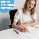 2 x AmoreAngel Crafts 1Big Block Rainbow Pencil Erasers, Large Erasers, Dividable into Small Pieces for Detailing, Sketching, and Office Use