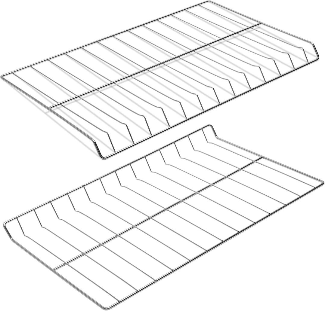 2 Pcs WPW10179152 W10179152 Range Oven Rack Replacement for Whirlpool Oven Part. WPW10179152 Oven Rack Replaces WP4455488. 304 Stainless Steel WPW10179152 Compatible with Whirlpool Oven Accessories