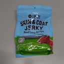 BIXBI Liberty Skin & Coat Support Beef Lung recipe Dog Treats,5 oz-USA Made Grain Free Dog Treats-Antioxidant Rich to Support Shiny,Full Bodied Coats-High in Protein,Whole Food Nutrition,No Fillers (5 Ounce (Pack of 1))