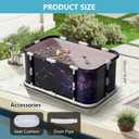 Portable Bathtub For Adult, 45" Collapsible Hot/Ice Bath Tub