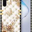 Compatible with Samsung Galaxy Note 10 Case,Luxury Soft TPU & Hard PC Back for Girls Women,Shockproof Protective Phone Cover for Galaxy Note 10,1 Diamond Butterfly (Note 10 (6.3 inch), Diamond Butterfly)