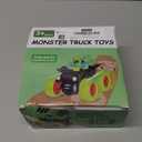 taessv Monster Truck Toys - Friction Powered Toy Cars Push and Go Vehicles for Toddlers Kids Best Christmas Birthday Party Gift for Boys Girls Aged 3 and Above 4-Pack