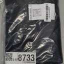 NICETOWN 100% Blackout French Door Curtain,Privacy Thermal Insulated Window Curtain with Adjustable Tieback for Glass Front Sliding Patio Door, 1 Panel, 36W x 72L, Black