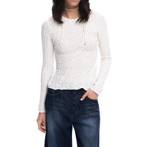 Desigual Women's Ts_Amsterdam (Medium, White)