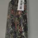 Scarlet Darkness Women's Renaissance Corset Tops Lace-up Boned Fairycore Pirate Underbust Corsets (8, Black Multi Floral)