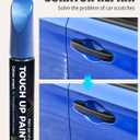 3 x RACOONA Touch Up Paint Pen - Car Scratch Remover, Deep Scratch Repair for All Types of Cars (Blue)