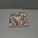 Forest Sunset Puzzles for Adults 1000 Pieces, Difficult Challenge Tree of Life Jigsaw Puzzles, Autostereoscopy River Scene Paper Art Puzzles as Wall Decor