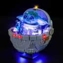 Upgraded Led Light Kit Compatible with Lego Star Wars Grogu with Hover Pram Building Set, Lights Decoration Compatible with Lego 75403 (Model Not Included)