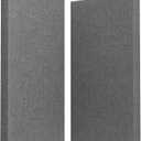 UMIACOUSTICS 2 PCS Acoustic Panel, 47.2" x 23.6" Fiberglass Sound Proof Wall Panels, Sound Absorbing Panels for Studios, Office, Home Theater. Charcoal Grey
