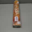 Baccessor Pumpkin Fall Kitchen Mats Set of 2, Pumpkin Floral Leaves Kitchen Rugs for Floor Low-Profile Farmhouse Fall Thanksgiving Home Decor 17x29 and 17x47 Inch