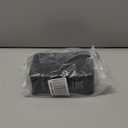 Moorfowl Butt Wipes Dispenser 7.28"" L * 4.80"" W * 2.75"" H,Flushable Wipes Dispenser for Bathroom Baby Wipes Container Diaper Wipe Holder, Black