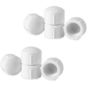 8pcs Racing Fuel Jug Cap, Plastic Dustproof & Waterproof Racing Gas Can Replacement Vent Hose Dust Cap Lids Accessories Compatible with 5.5 Gallon Fuel Jugs Egs Tank & Scribner Tank