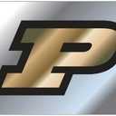 Purdue University Boilermakers Mirrored License Plate Tag