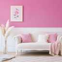 VEELIKE Matte Taffy Pink Wallpaper Stick and Peel Pink Contact Paper for Cabinets Desk Bedroom Walls 24''x118'' Self Adhesive Waterproof Removable Girly Wallpaper for Nursery Dorm Classroom Dollhouse