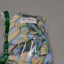 FUAMEY Recovery Suit for Dogs After Surgery,Soft Breathable Dog Bodysuit E-Collar & Cone Alternative Surgical Suit,Male Female Dog Neuter Spay Suits Anti Licking Wounds Onesie Blue Yellow Stripes XXL (