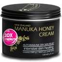 BALM OF GILEAD Manuka Eczema Honey Cream - Moisturizer for Sensitive Skin, Eczema, Psoriasis & Dermatitis - Manuka Honey Ointment, Grassfed Tallow