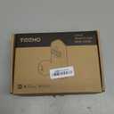 TEEHO TE018 Smart Door Knob with Keypad, App Control, Keyless Entry Digtal Door Lock with Handle, Remote Share One-Time Code, Auto Lock, Easy Installation for Front Door, Bedroom, Rental, Satin Nickel