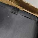 Anbte 4ft Low Folding Picnic Table with Storage Bag, 10.3" Height, Black