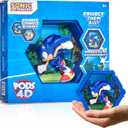 PODS 4D Sonic | Unique Connectable Collectable Bobble-Head Figure That Bursts from Their World into Yours | Wall or Shelf Display |Sonic Toys and Gifts | Series 1 no. 479