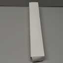 Yingzhao 6 Pcs White Christmas Snowflake Placemats Embroidered Table Placemats Washable Round Snow Flake Table Mats for Xmas Party Winter Holiday Wedding Dinner Decoration