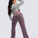 Viodia Womens Cargo Sweatpants High Waisted Wide Leg Baggy Cotton Pants Straight Leg Loose Joggers for Casual Lounge (XS)