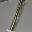 Shower Curtain Rod Tension- No Drill Non-Slip Spring Tension Shower Rod for Window or Bathroom, 43-73 inches Metal Steel, Gold