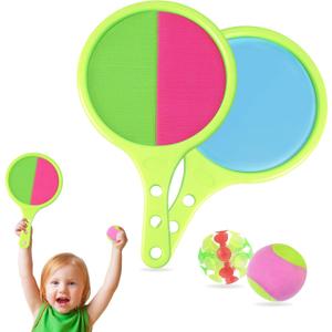 Kids Toys Toss and Catch Ball: Outdoor Games Ball and Catch for Yard Playground and Beach - Outside Activities for Kids Age 3+
