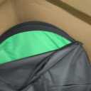 Blue Green Screen Backdrop Double Sided Collapsible Greenscreen Backdrop with Carrying Bag,Portable Pop Up Green Screen Background for Streaming Webcam 39.4 * 59.1"