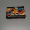 2 x Fabric Markers Permanent for Clothes, 40 Colors Fine Tips Paint Pens for Clothing Canvas Tote Bags T-Shirt and Shoes, Non Toxic Ink for Kids and Adults