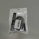 Leather Car Key Fob Case, 4-Button, Black, for Kia Ceed, Cerato, Forte, Niro, Seltos, Sorento, Soul, Sportage, Telluride