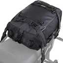 Rhinowalk Motorcycle Tail Bag 20L Motor Travel Luggage Waterproof Motorbike Rear Rack Trunk Storage Bag - Black