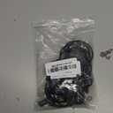 Ginbel Direct 24 Pack 2 Inches Openable Curtain Rings with Clips, Drapery Metal Clip Iron Drapes Hangers Decorative for Windows Rods Rustproof, Black