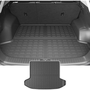 powoq Fuel&Hybrid Trunk Mat Compatible with 2023 2024 2025 Kia Sportage Cargo Mat All Weather Trunk Liner (Not Fit PHEV) Replacement for 2023 2024 2025 Kia Sportage Accessories (Trunk Mat)