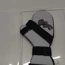 DrFinger Upgrade Resting Hand Splint Brace for Straightening Fingers with 5 Finger Support, to Keep Fingers Straight - Right (Black)