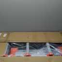 Ladder, A Frame 4 Step Ladder Extension, 14 FT Anti-Slip Multi Position & Storage Folding Ladder, 330 lbs Security Load Telescoping Aluminum Ladders for Stairs Home Indoor Outdoor Roof (Silver)