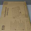 Kids Bookshelf  3-Tier Montessori Bookcase, Small Storage for Toddlers, Lightweight, BPA-Free HDPE, Rounded Edges, Tool-Free Assembly, Easy to Clean, Perfect for Nursery and Playroom