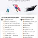 CableCreation USB C to HDMI Cable 6FT Male to Male, Thunderbolt 3/4 Compatible for Home Office, 4K High Speed for Galaxy S24/S24 Ultra/S24+/MacBook Pro/Air/M1,iPad Pro and More - Black