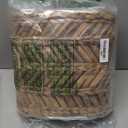 Wicker Hanging Basket Handmade Woven Hanging Storage Basket Natural Wicker Decorative Baskets for House Garden Wedding Wall Decorations,12*5*12