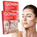 GONIM Under Eye Patches 360 Fit, Eye Mask with Collagen Peptide,Salmon DNA PDRN,Retinol,Caffeine & Niacinamide, PDRN Eye Patches for Puffy Eyes and Dark Circles, Gifts for Women, Hydrating 4pairsx2