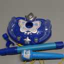 Kids Karaoke Machine with Lights, Microphone with Adjustable Stand Singing Karaoke Machine for Girls Boys