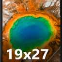 19x27 Picture Frame for Wall Display, 19x27 Black Picture Frame with Shatter Resistant Plexiglass, Stable and Sturdy 19 x 27 Poster Frame for Wall Display, Handpicked Gift Collection, 1 Pack